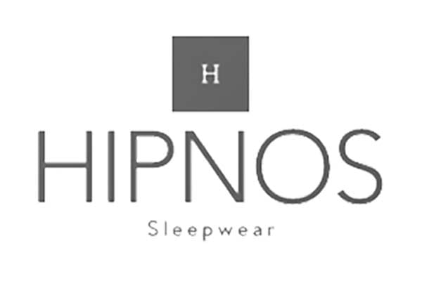 Logo Hipnos Sleepwear marca de moda cliente de fotografía de moda