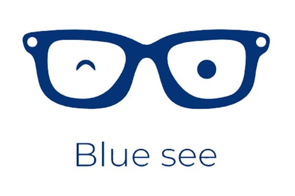 Logo Blue See marca de gafas
