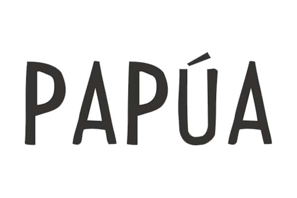 Logo Papúa marca de moda cliente de fotografía de producto