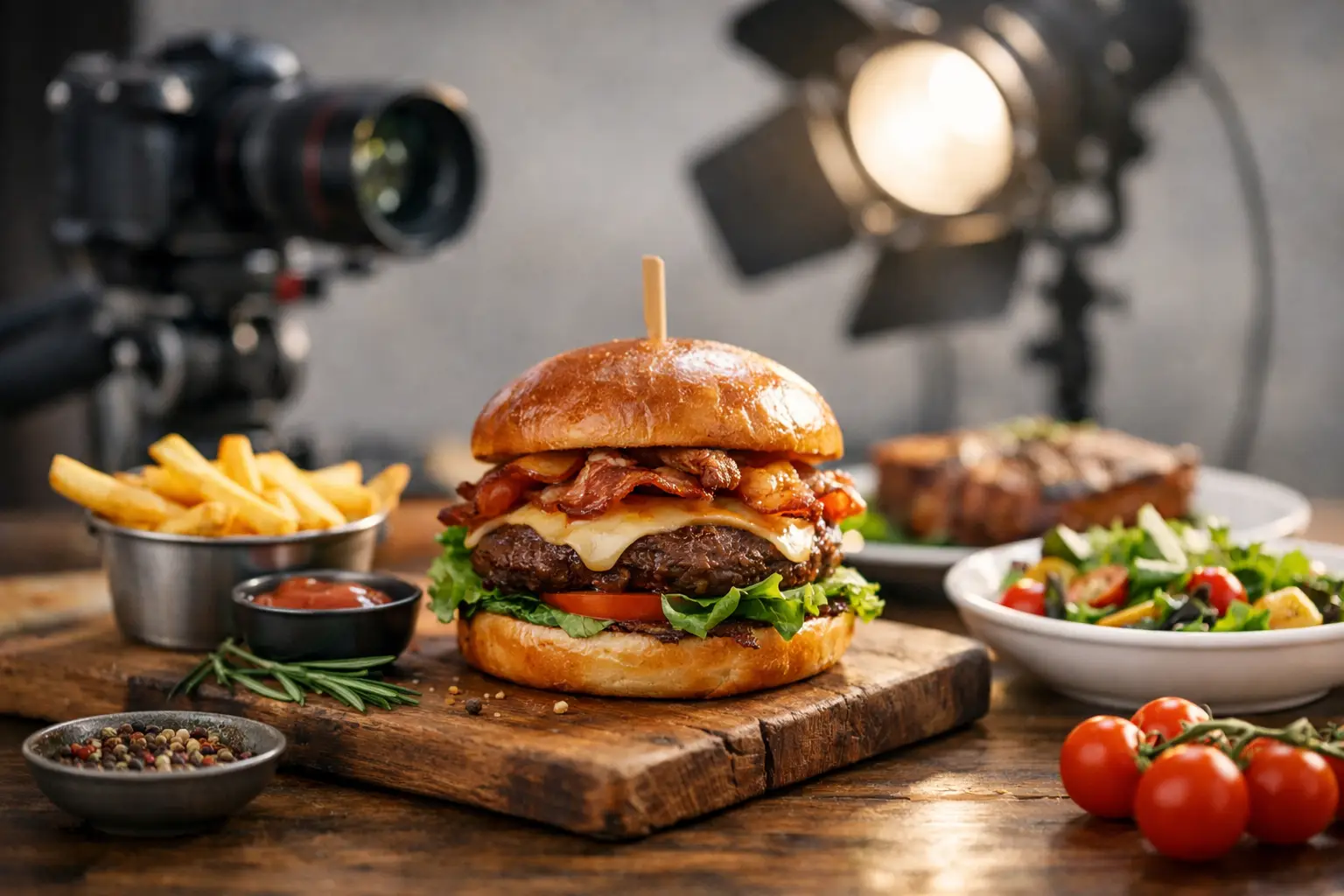 Fotografía de alimentos para restaurantes