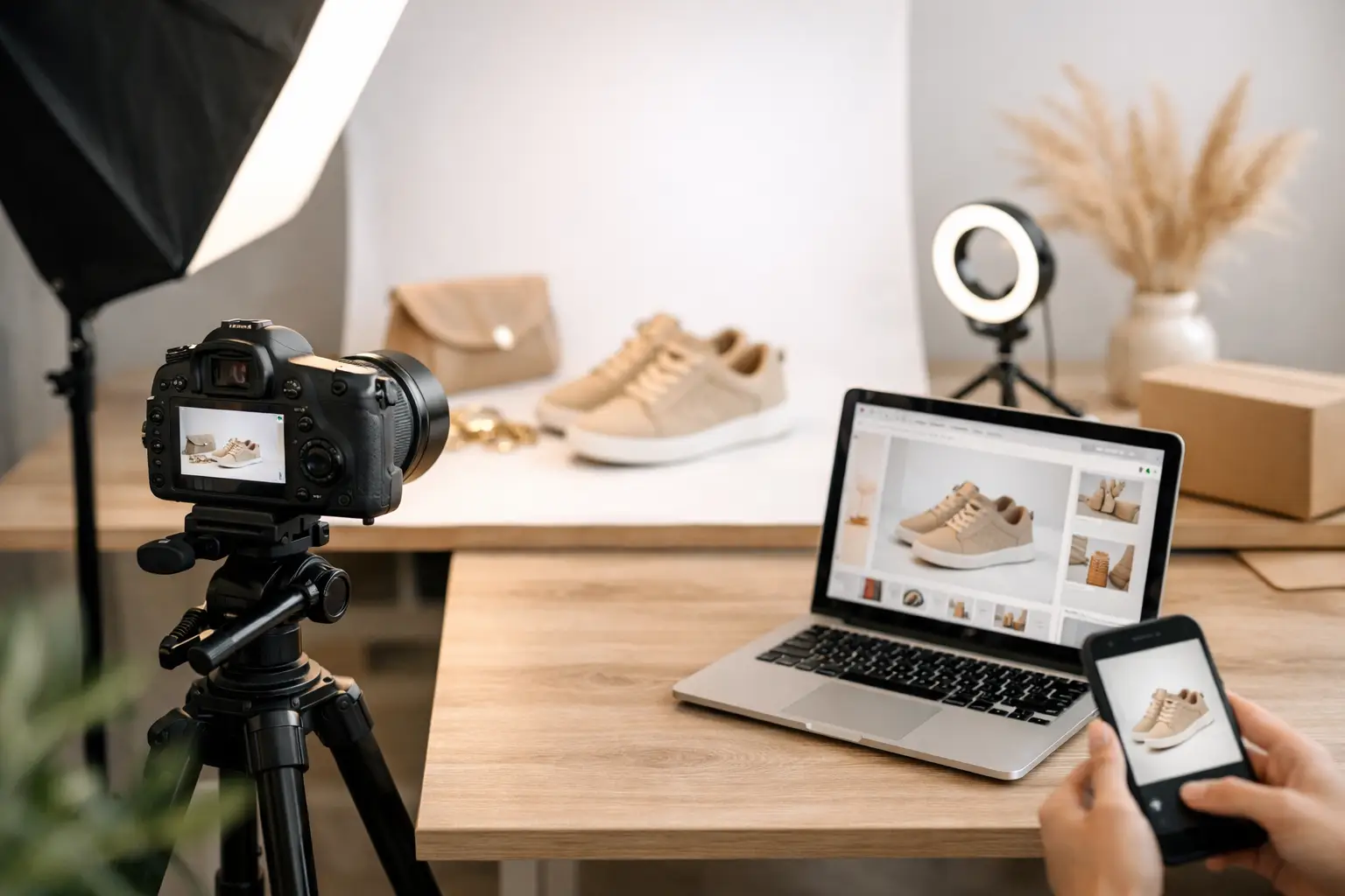 La fotografía para tiendas online define conversión, confianza y ticket promedio. Qué debe resolver y cómo producirla con criterio comercial.