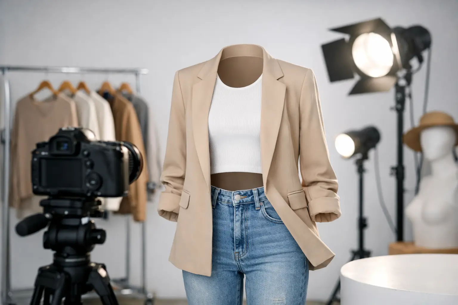 Fotografía ghost mannequin para vender más moda