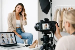 Fotografía look book para vender moda online